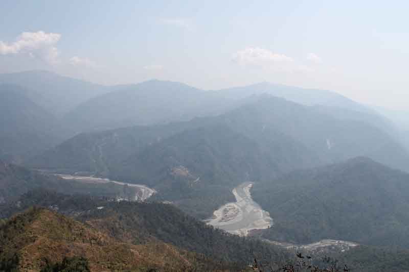 Durpin view point near Takdah